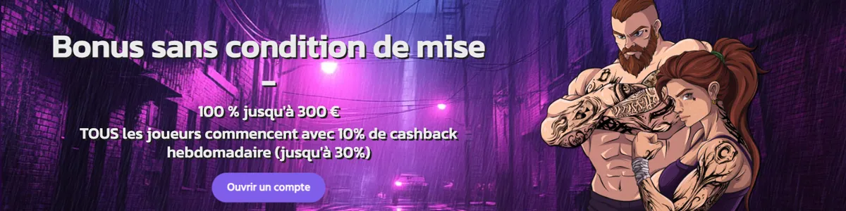 Brutal Casino – Bonus 100% Jusqu'à 1 000 €