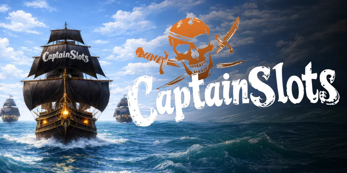 Bannière promotionnelle Captain Slots Casino